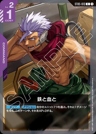 鉄と血と 【GCGST05-013C】